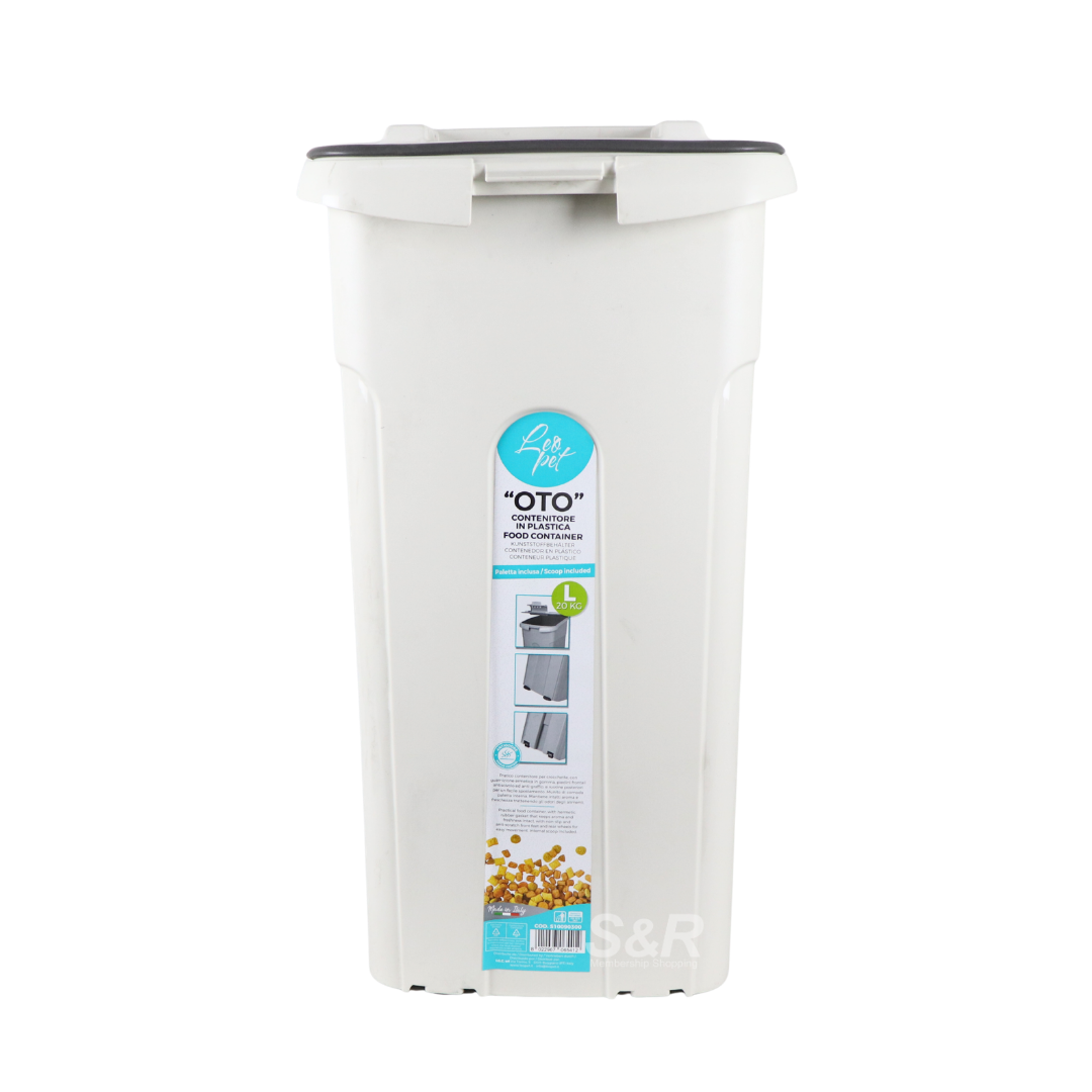 Leo Pet Oto 20kg Food Container Large